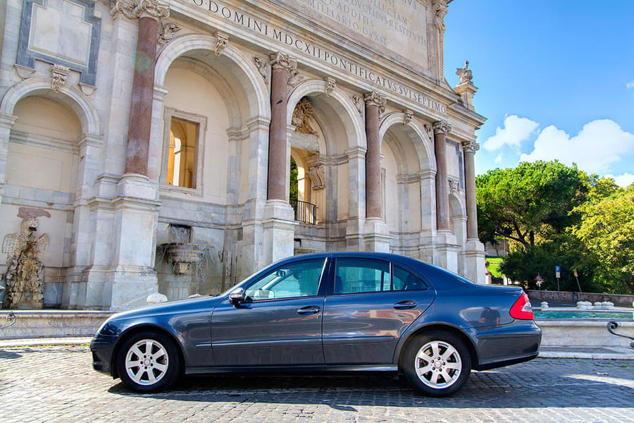 Explore Rome by renting a vehicle