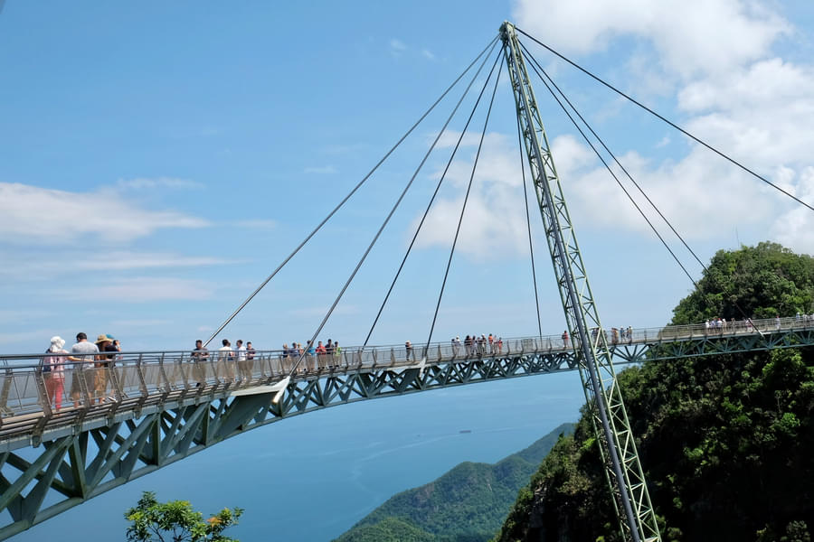 Marvel at the views from Langkawi's iconic Sky Bridge