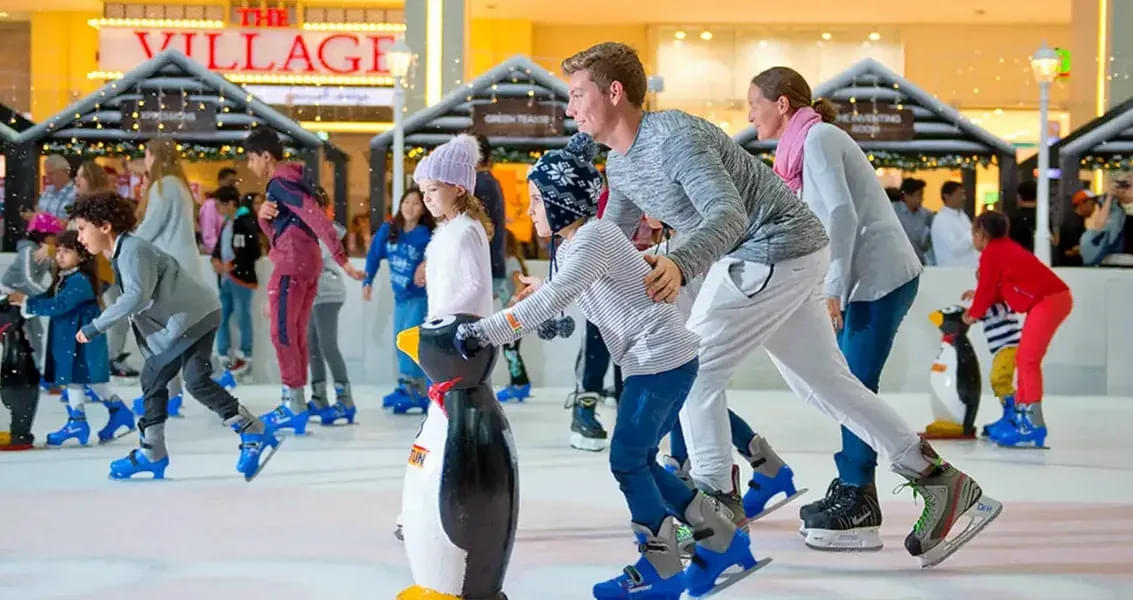 Skate at Dubai Mall Ice Rink