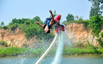 Flyboarding in Pattaya.
