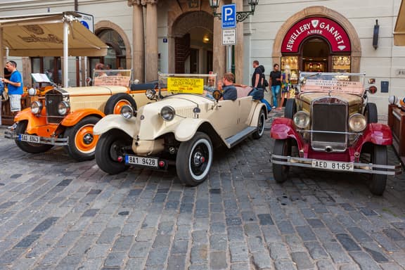Prague Vintage Car Tour Book Now Flat 25% Off