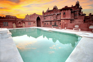 Pool inside the Fort