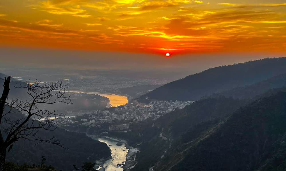 Trek to Kyarki Sunset Point Rishikesh Image