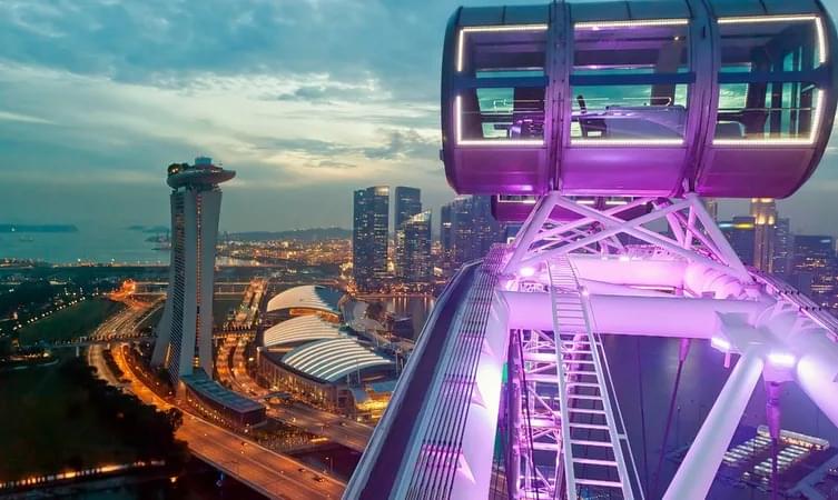 Enjoy the Views from Singapore Flyer