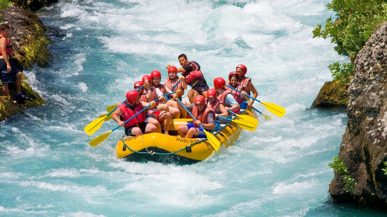 Adventurous Combo of Ayung River Rafting with Elephant Ride