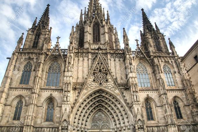 cathedral of barcelona spain