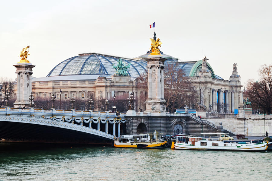 See the Grand Palais during your cruise