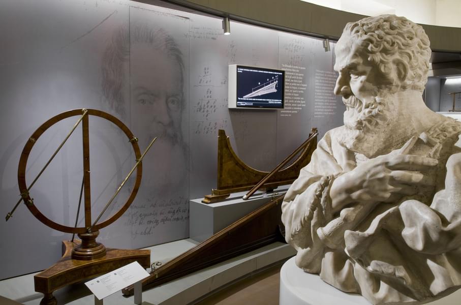 Take a peek into Galileo Galilei's genius with interactive exhibits at the museum