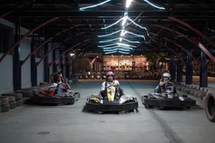 Race safely with well-equipped helmets and protective gear