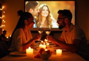 Private Movie and Candle Light Dinner at Mg Road, Bangalore