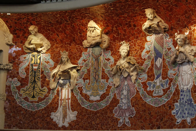 Amazing artwork in the hall