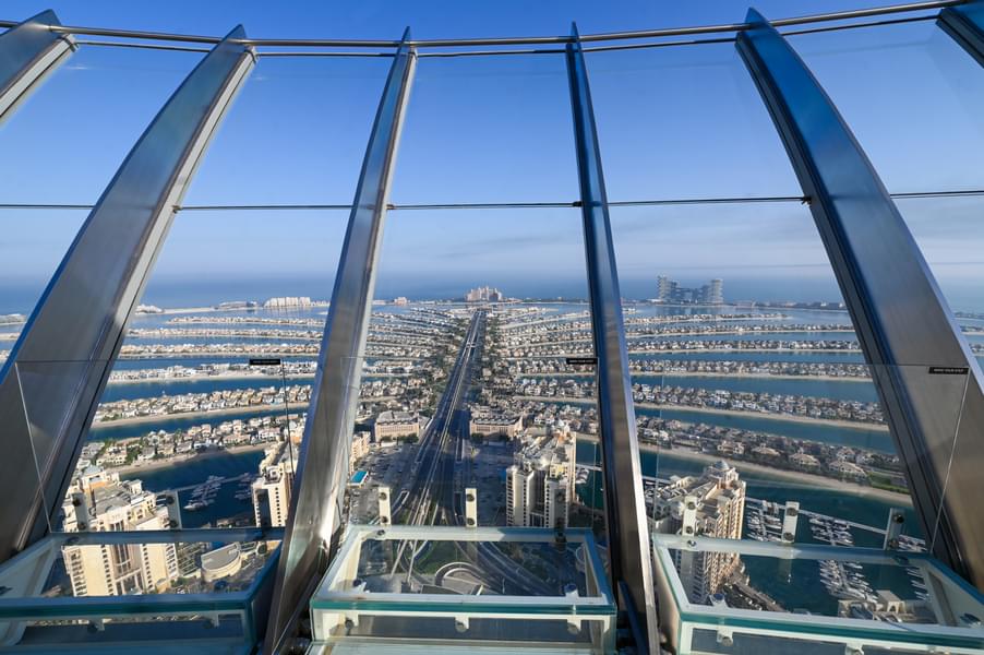 Observation deck of The view Dubai 