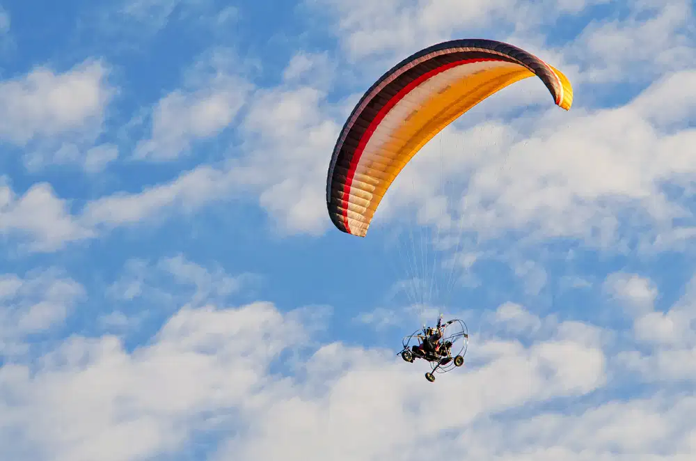 Powered Paragliding in Nandi Hills, Karnataka
