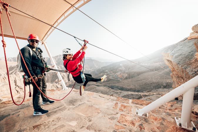 Jebel Jais Zipline