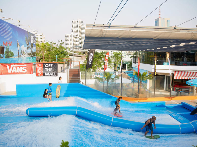 Experience a beach day at FlowHouse.