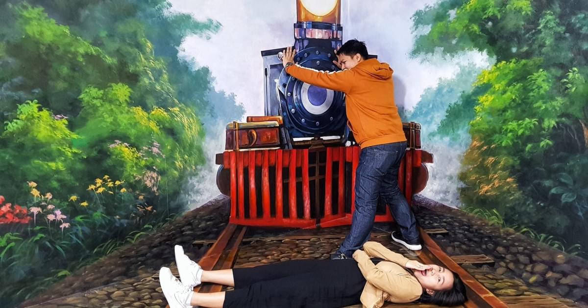 Experience a world of illusion and trickery at the Illusion Zone