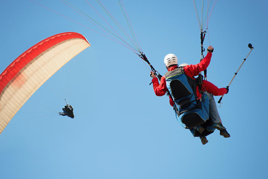 Paragliding In Mussoorie Image