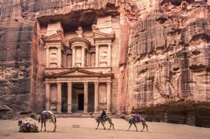 Capture stunning photos at the Al Khazneh (The Treasury), ancient city of Petra