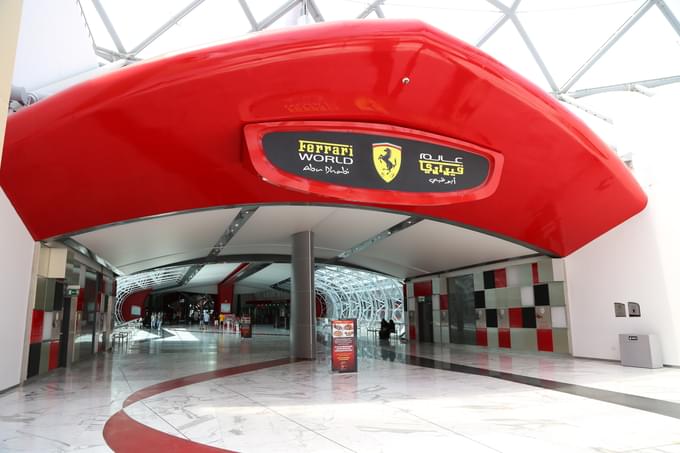 Ferrari World Entrance