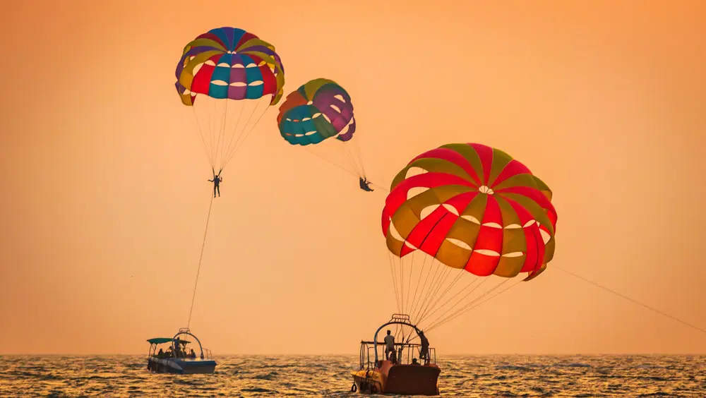 Parasailing