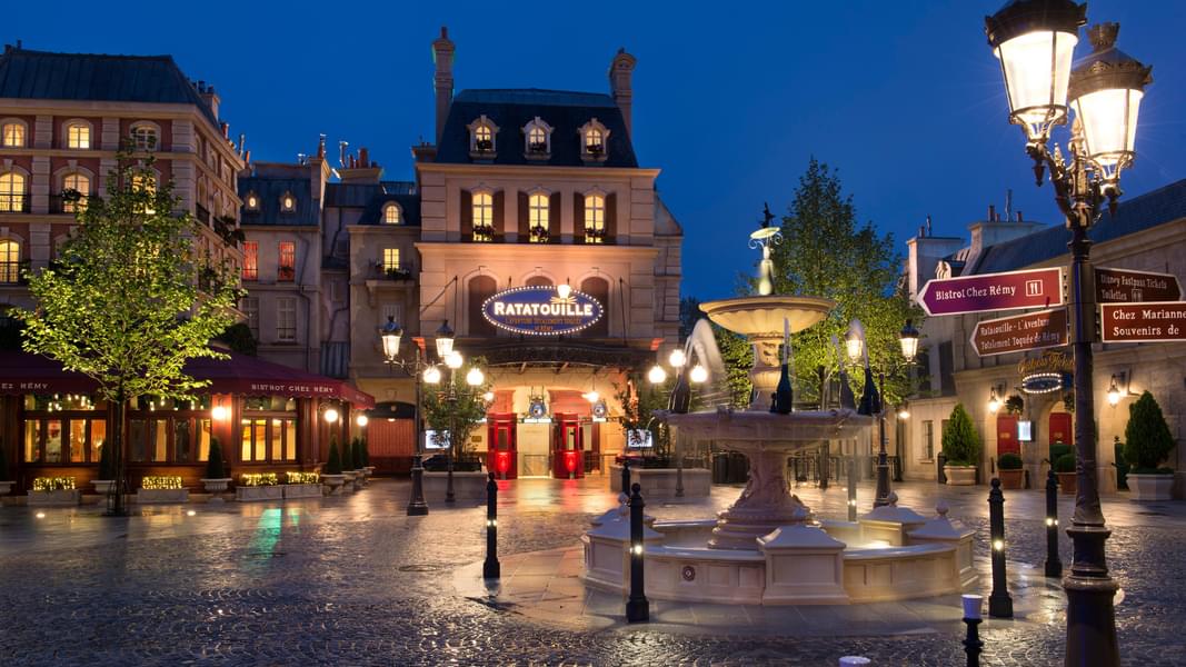 Ratatouille Ride at Disneyland Paris