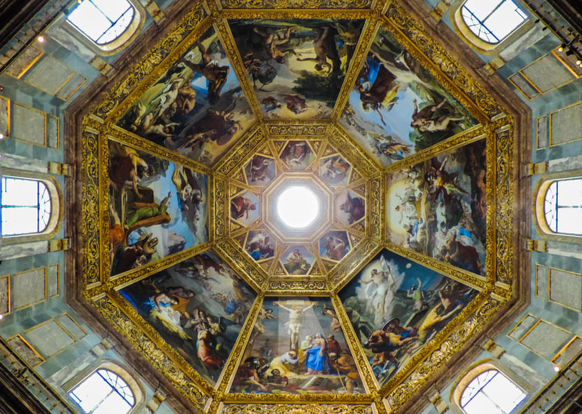 Admire the various artisans work i.e. Michelangelo masterpieces