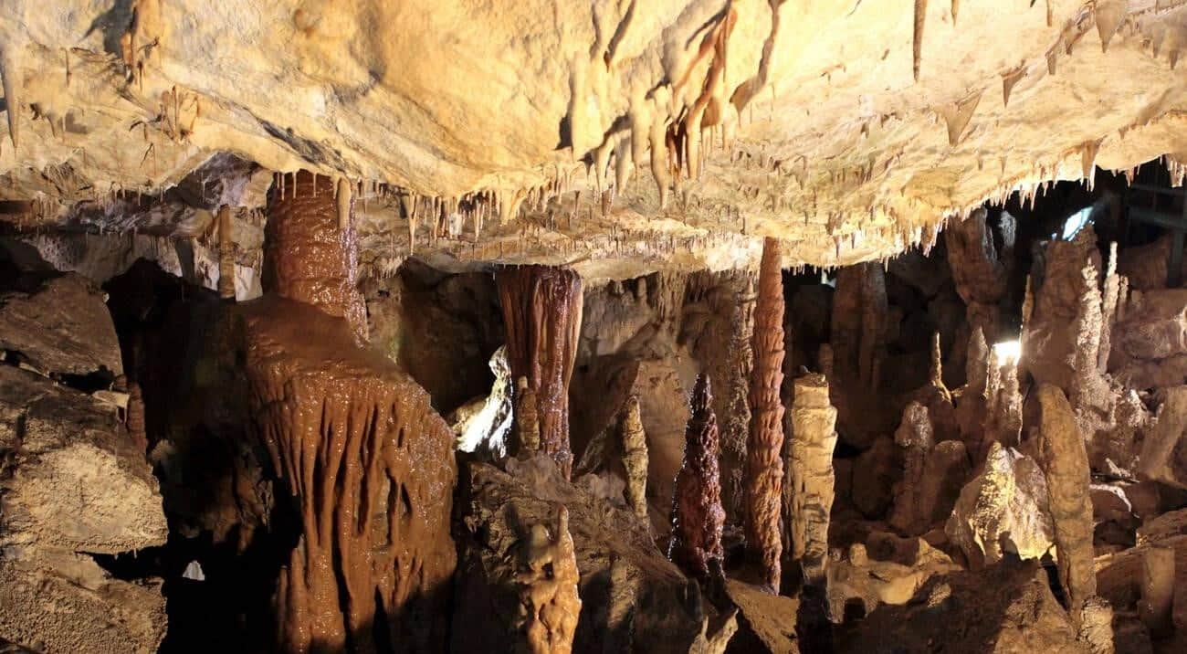 Marvel at the Stalactites and Stalagmites