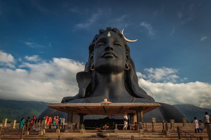 Experience spiritual tranquility at the iconic Adiyogi Temple
