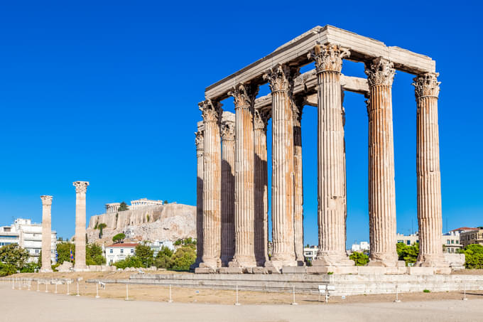 The Temple of Olympian Zeus