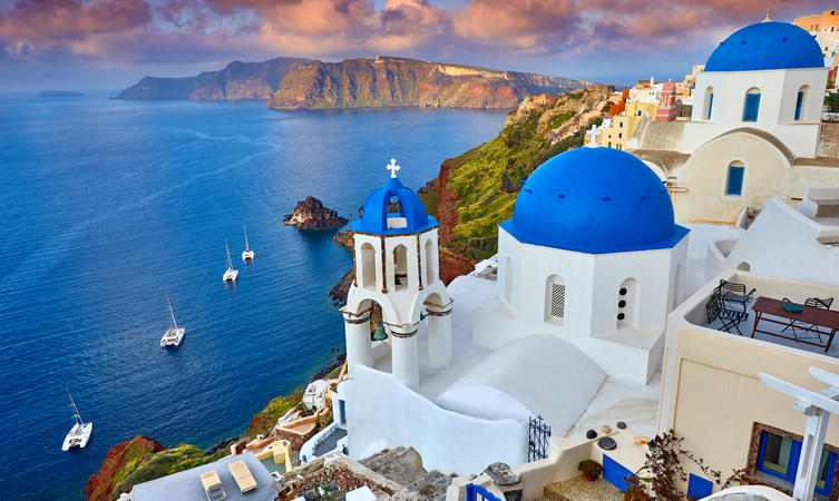 Soak up the Greek charm in Santorini