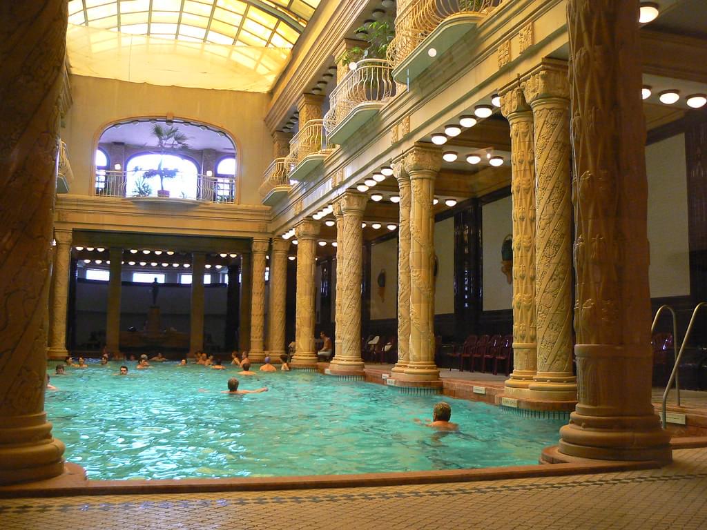 Budapest Thermal Baths Winter