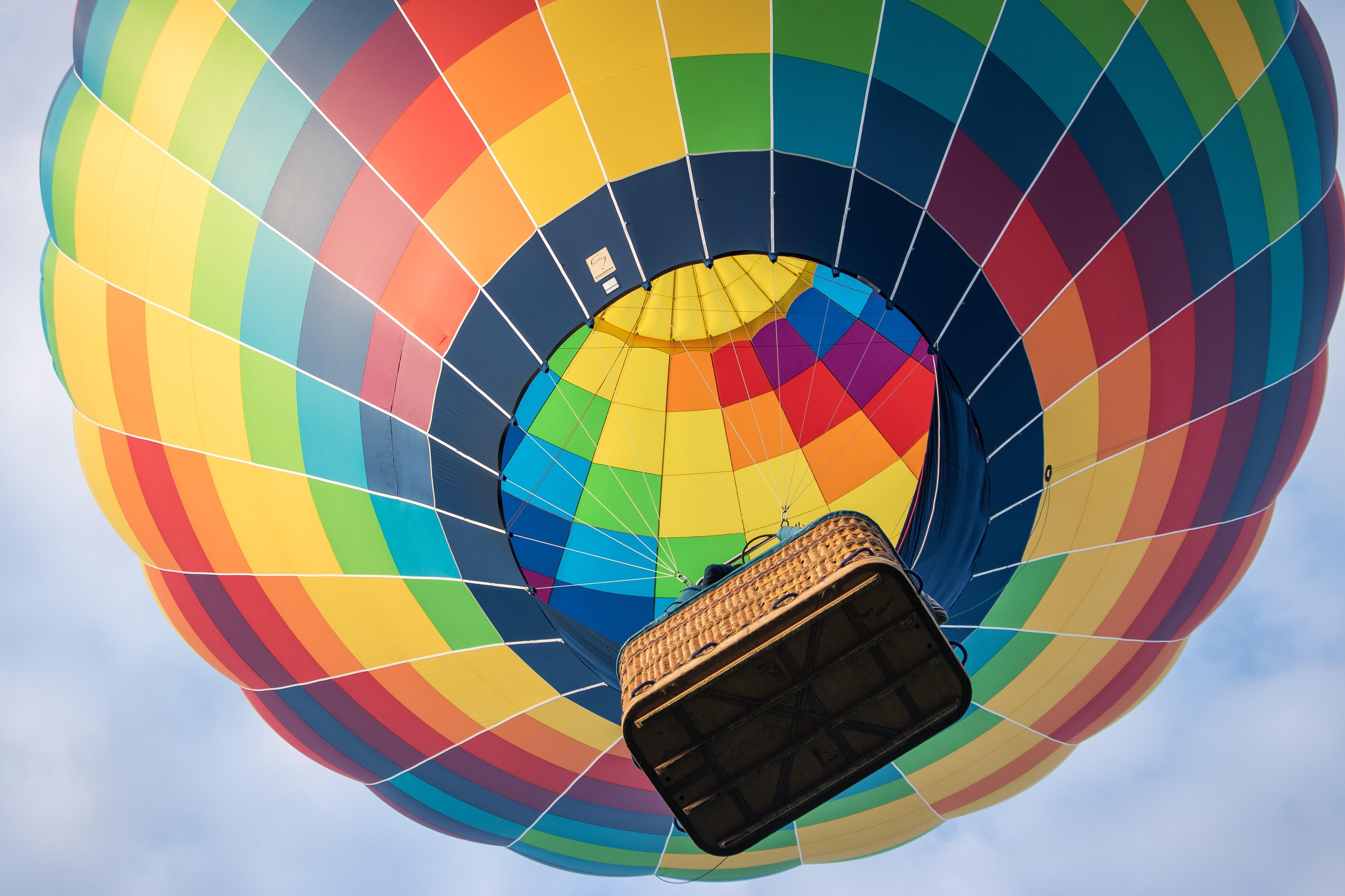 Hot Air Balloon in Angkor Wat