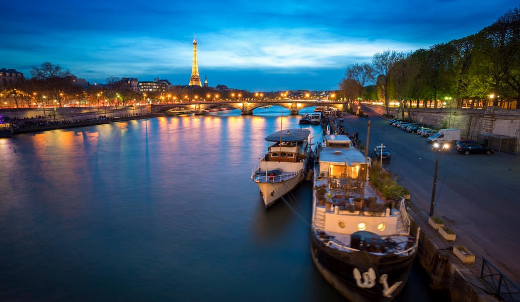 Take a Sunset Cruise on the Seine
