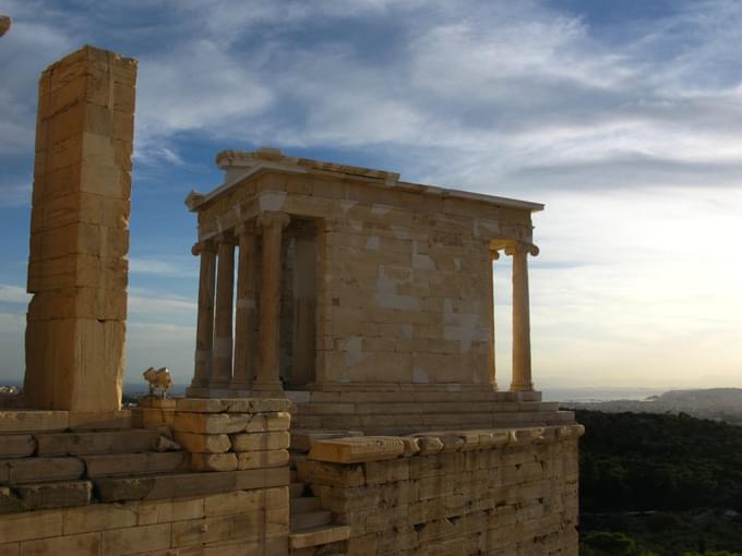 Temple Of Athena Nike Plan