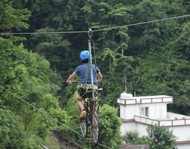 Sky Cycling in Rishikesh Image