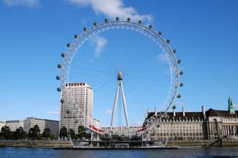 This iconic observation wheel offers 360-degree views of London