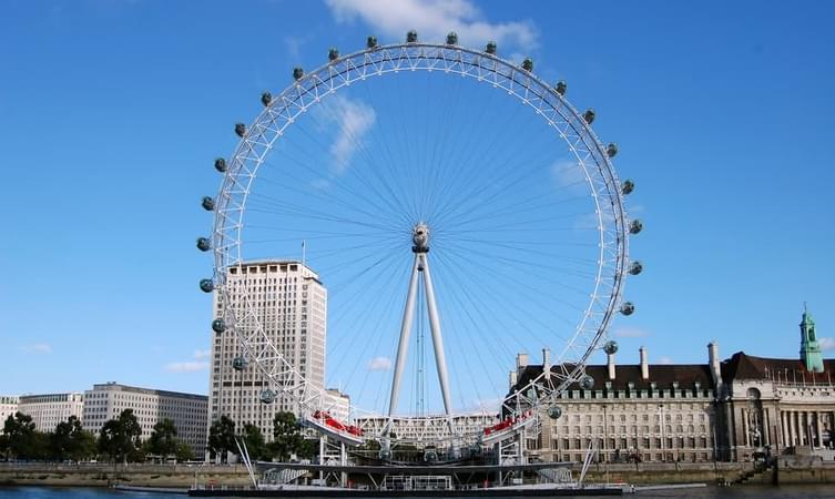 This iconic observation wheel offers 360-degree views of London