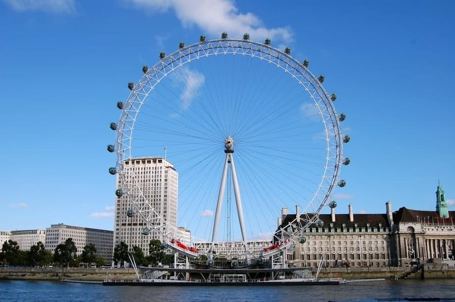 This iconic observation wheel offers 360-degree views of London