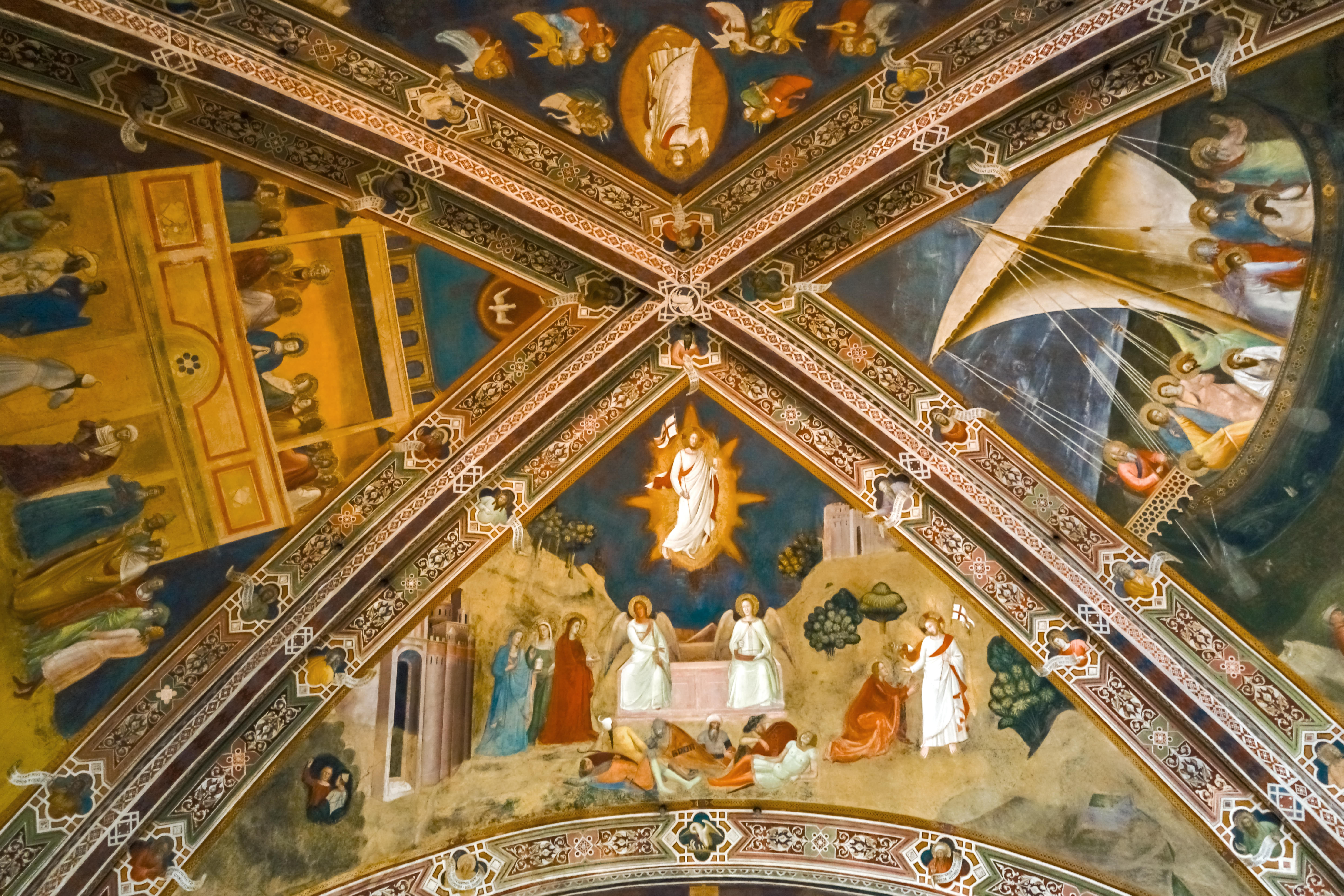 Check Out The Frescoes Chapels