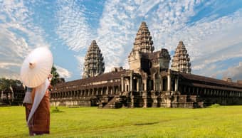 Marvel at the beauty of the Angkor Wat Temple