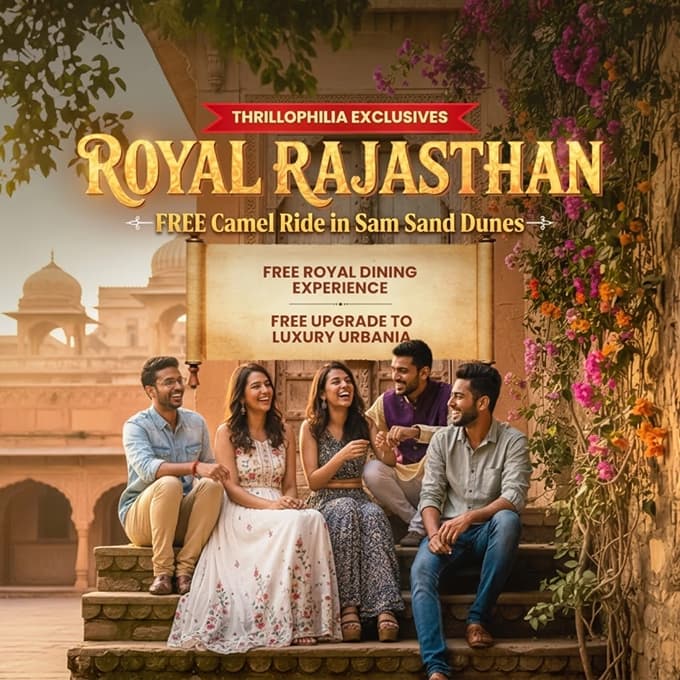 Royal Rajasthan Group Tour | FREE Camel Ride in Sam Sand Dunes