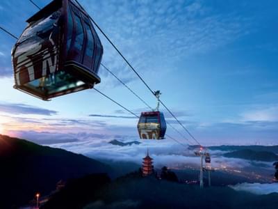 Elevate your senses to new heights on the mesmerizing Awana SkyWay cable car