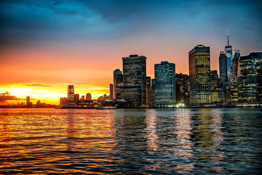New York city Harbor Lights Cruise Image