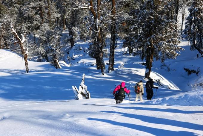 har ki dun trek in winters