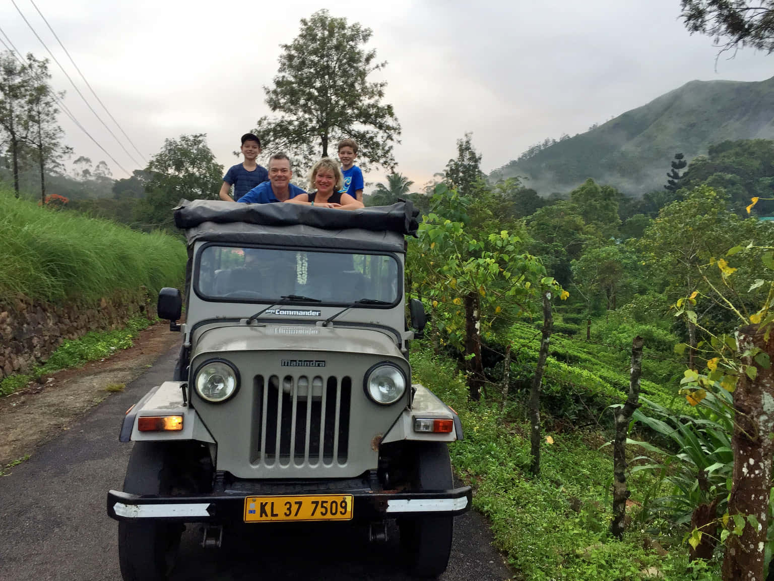 Jeep Safari from Munnar to Vattavada