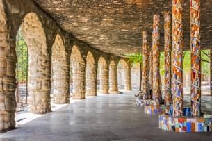 Explore Chandigarh's Rock Garden, a creative fusion of art, nature, and sculptures