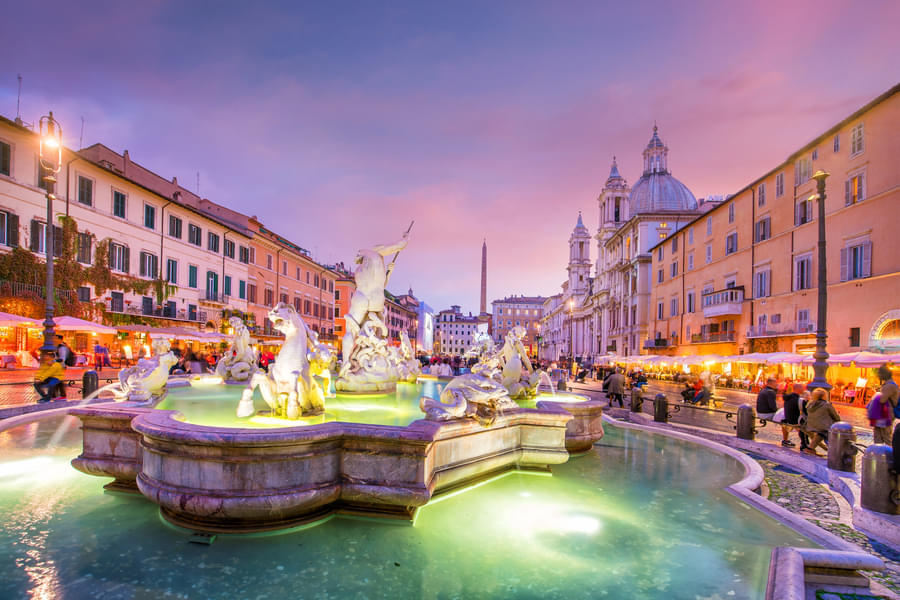 See the beauty of Piazza Navona