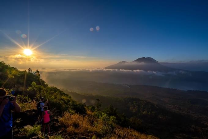 Trekking at Mount Batur