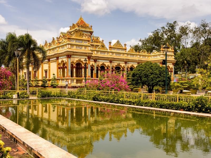 Marvel at the architecture of the Pagoda