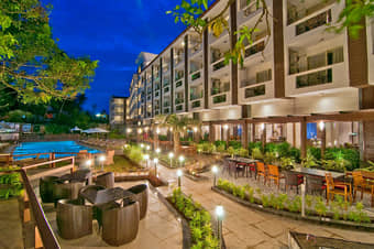 Exterior view of the resort